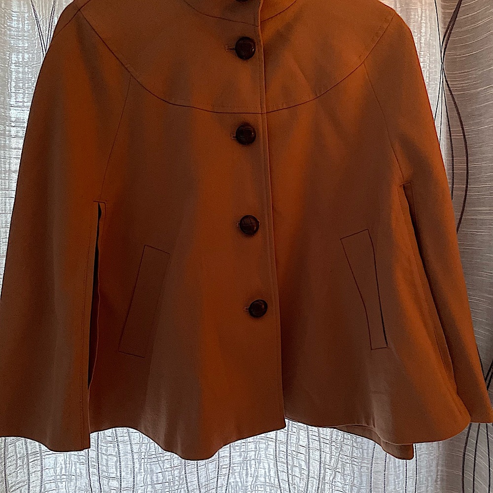 BCBG cape jacket coat